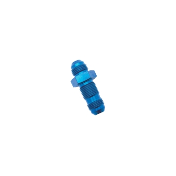 Picture of 6AN Straight Flare Bulkhead Adapter Fitting With Blue Finish