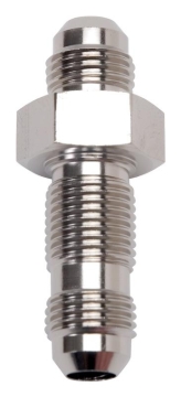 Picture of 8AN Straight Flare Bulkhead Adapter Fitting With Endura Finish