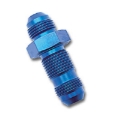 Picture of 6AN Straight Flare Bulkhead Adapter Fitting With Blue Finish