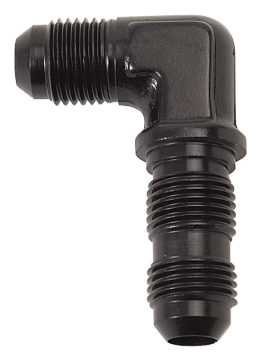 Picture of 6AN 90 Degree Flare Bulkhead Adapter Fitting With Black Finish