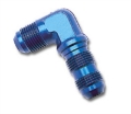 Picture of 6AN 90 Degree Flare Bulkhead Adapter Fitting With Blue Finish