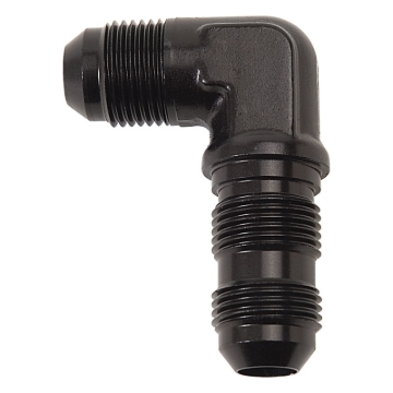 Picture of 8AN 90 Degree Flare Bulkhead Adapter Fitting With Black Finish