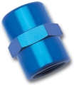 Picture of 1/4" Female Pipe Coupler Adapter Fitting With Blue Finish