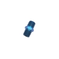 Picture of 1/4" Male Pipe Nipple Adapter Fitting With Blue Finish