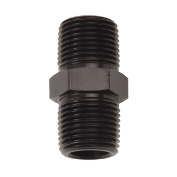Picture of 3/8" Male Pipe Nipple Adapter Fitting With Black Finish