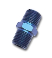 Picture of 3/8" Male Pipe Nipple Adapter Fitting With Blue Finish