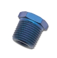 Picture of 3/8" Male To 1/8" Female Pipe Bushing Reducer Adapter Fitting With Blue Finish