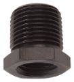 Picture of 3/8" Male To 1/4" Female Pipe Bushing Reducer Adapter Fitting With Black Finish