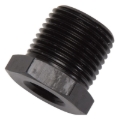 Picture of 1/2" Male To 3/8" Female Pipe Bushing Reducer Adapter Fitting With Black Finish