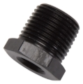 Picture of 1/2" Male To 3/8" Female Pipe Bushing Reducer Adapter Fitting With Black Finish