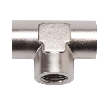 Picture of 1/2" Female NPT Pipe Tee Adapter Fitting With Endura Finish