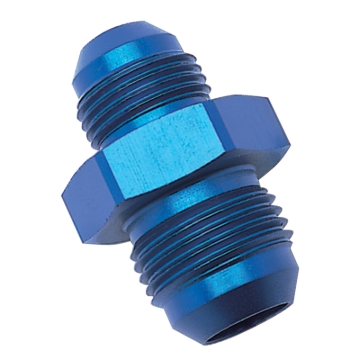 Picture of 3AN To 4AN Flare Reducer Adapter Fitting With Blue Finish