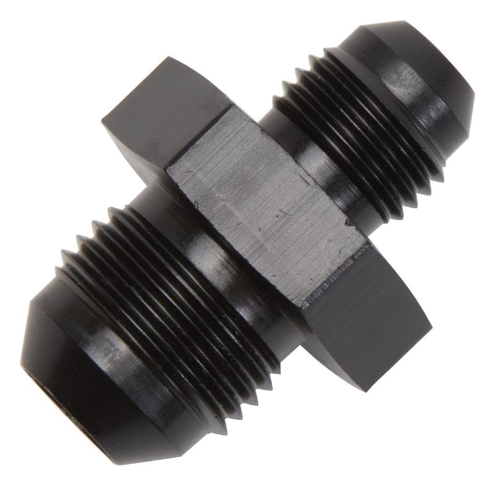 Picture of 6AN To 8AN Flare Reducer Adapter Fitting With Black Finish
