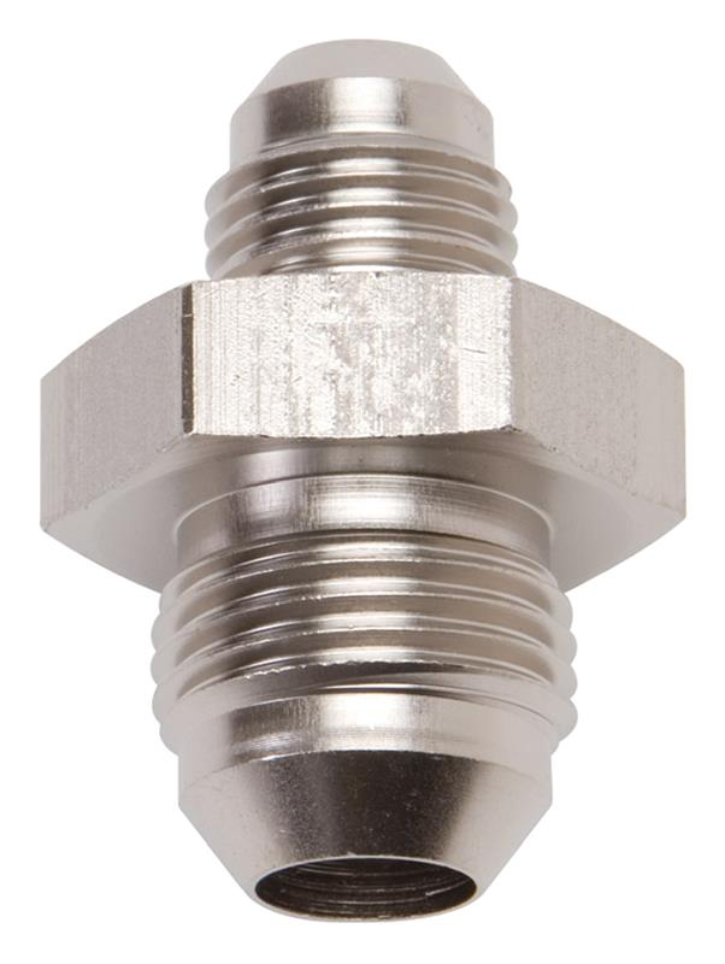 Picture of 8AN To 10AN Flare Reducer Adapter Fitting With Endura Finish