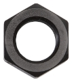 Picture of 6AN To 9/16" -18 Thread Bulkhead Nut Adapter Fitting With Black Finish