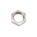 Picture of 3AN To 3/8" -24 Thread Bulkhead Nut Adapter Fitting With Endura Finish