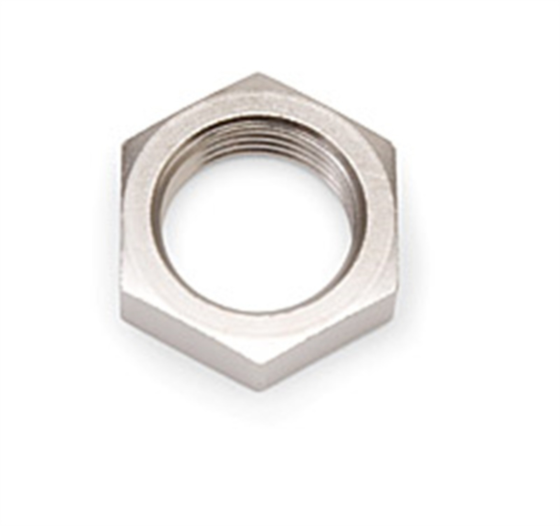Picture of 8AN To 3/4" -16 Thread Bulkhead Nut Adapter Fitting With Endura Finish