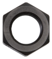 Picture of 8AN To 3/4" -16 Thread Bulkhead Nut Adapter Fitting With Black Finish