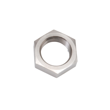 Picture of 10AN To 7/8" -14 Thread Bulkhead Nut Adapter Fitting With Endura Finish