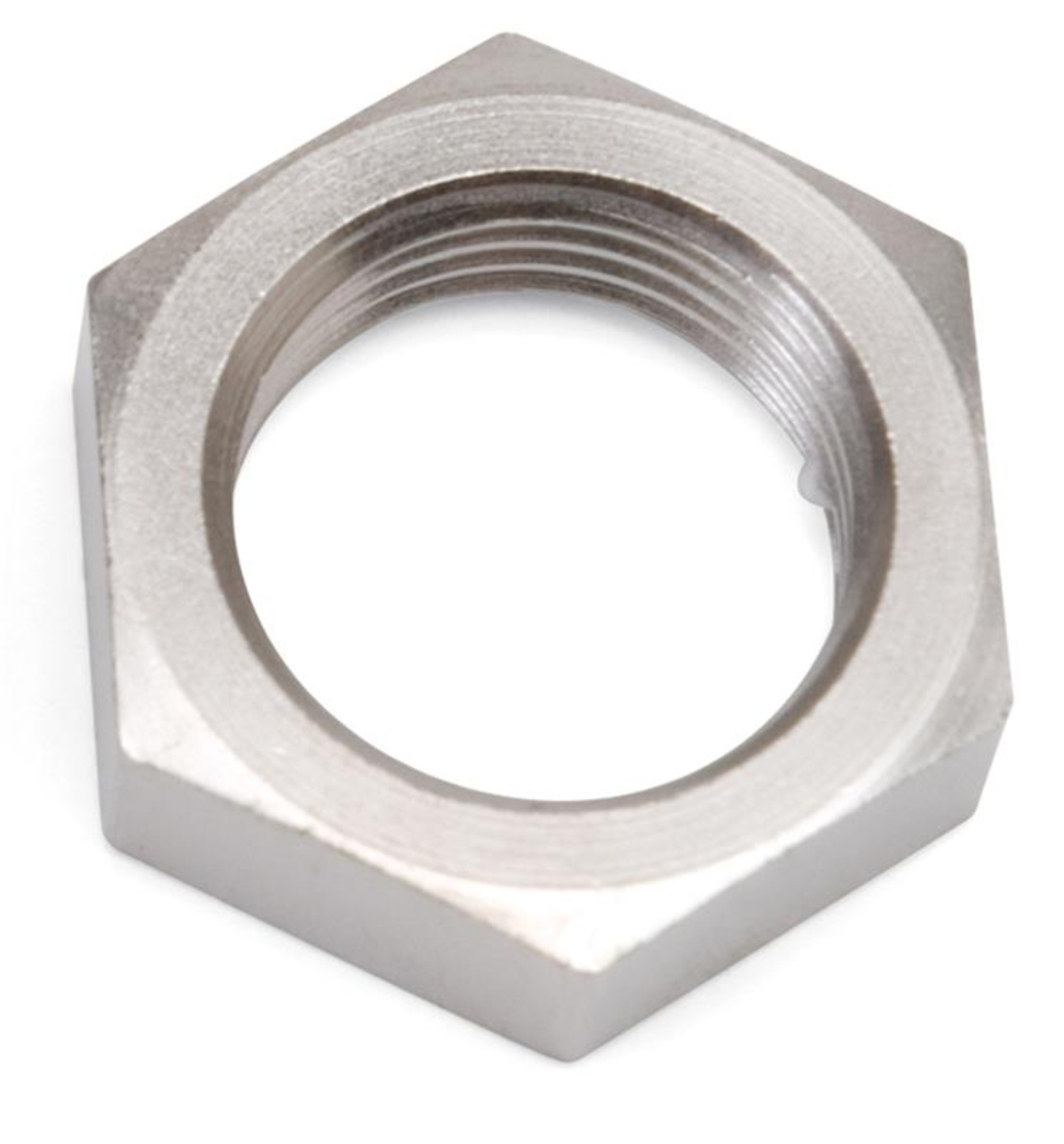 Picture of 12AN To 1 1/16" -12 Thread Bulkhead Nut Adapter Fitting With Endura Finish