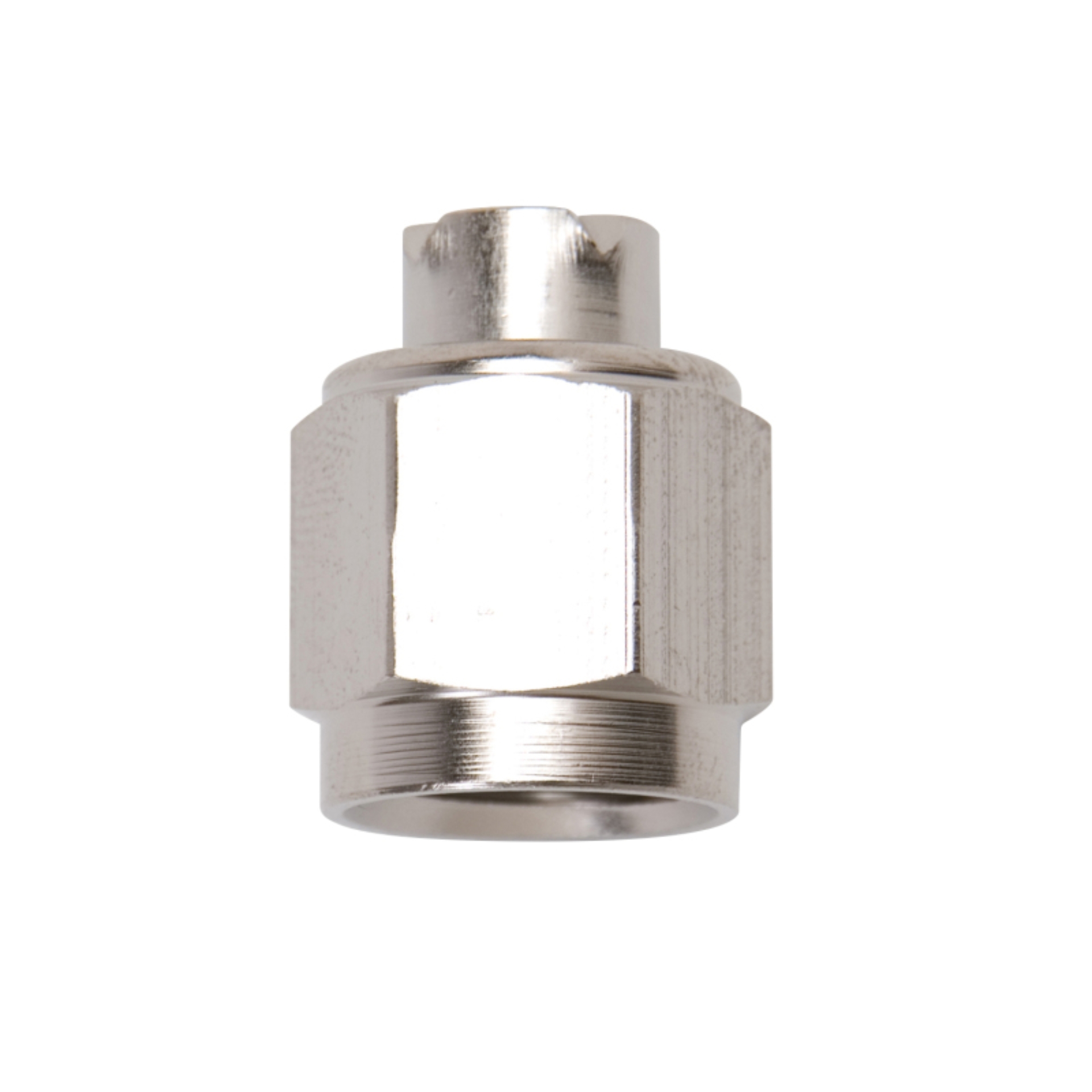 Picture of 4AN Flare Cap Adapter Fitting With Endura Finish