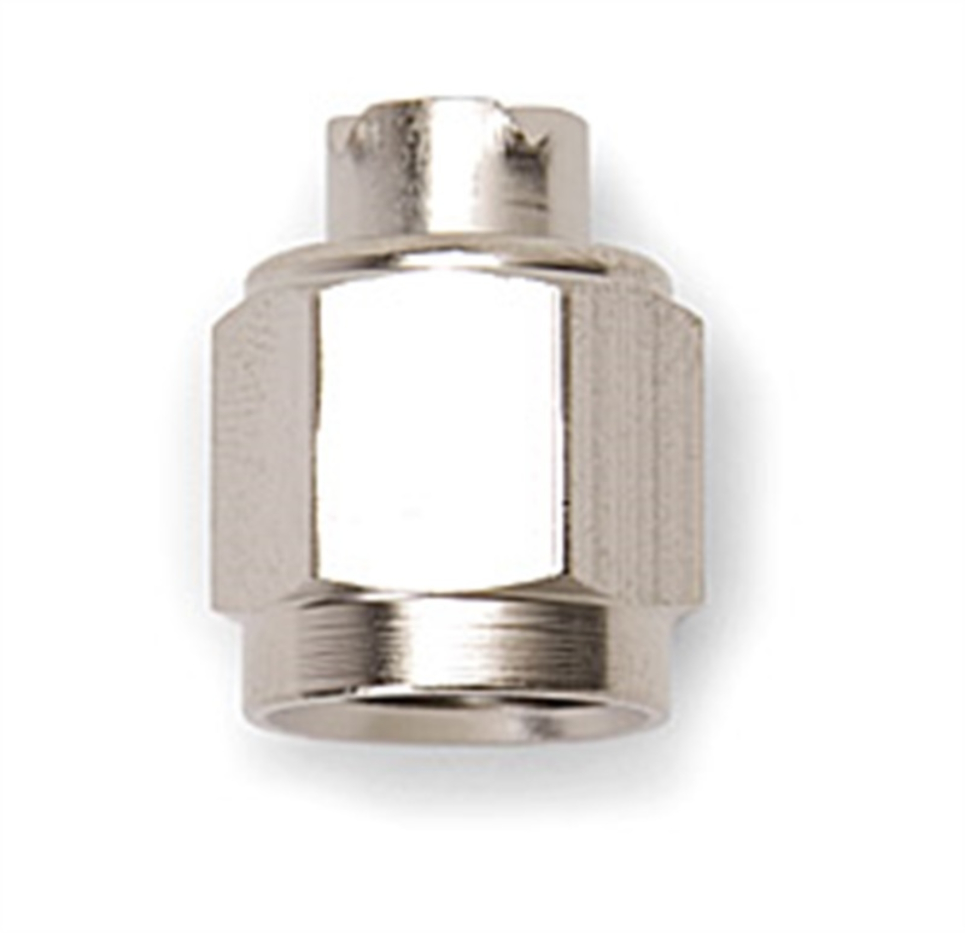Picture of 6AN Flare Cap Adapter Fitting With Endura Finish