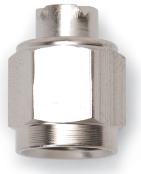 Picture of 10AN Flare Cap Adapter Fitting With Endura Finish