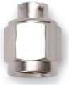 Picture of 8AN Flare Cap Adapter Fitting With Endura Finish
