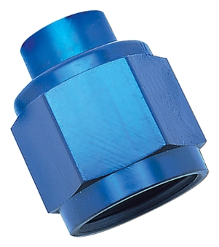 Picture of 12AN Flare Cap Adapter Fitting With Blue Finish