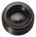 Picture of 1/8" Aluminum Allen Socket Plugs Adapter Fitting With Black Finish