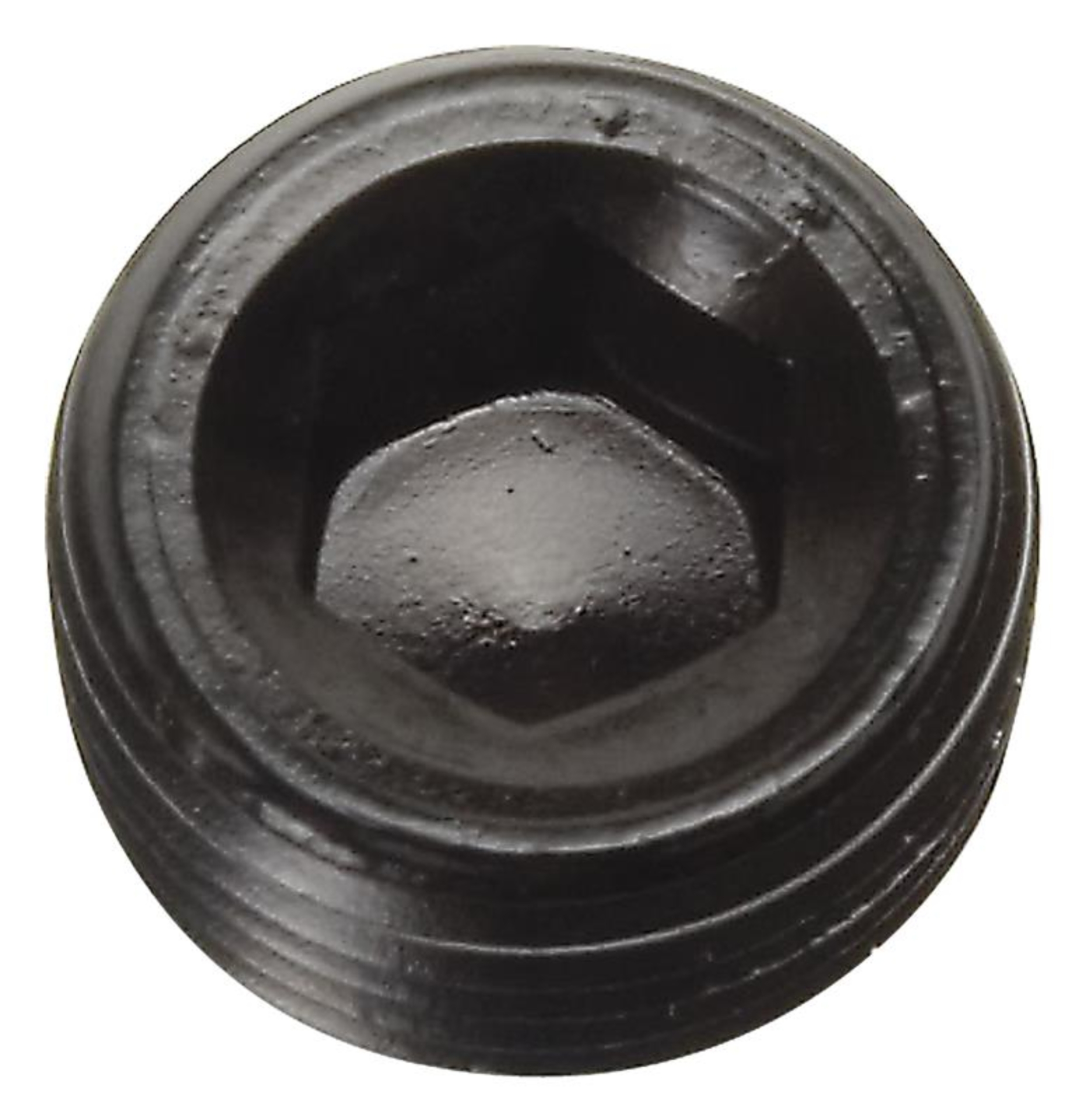 Picture of 1/8" Aluminum Allen Socket Plugs Adapter Fitting With Black Finish