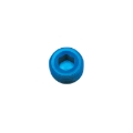 Picture of 3/8" Aluminum Allen Socket Plugs Adapter Fitting With Blue Finish