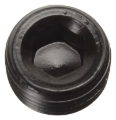 Picture of 1/8" Aluminum Allen Socket Plugs Adapter Fitting With Black Finish