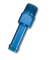 Picture of 6AN To 1/4" Straight Pipe To 1/8" Tube Blue Finish