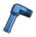 Picture of 6AN 90 Degree To 1/4" Pipe To 1/8" Tube Blue Finish