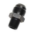 Picture of 10AN Straight Flare To 3/8" Pipe Adapter Fitting With Black Finish