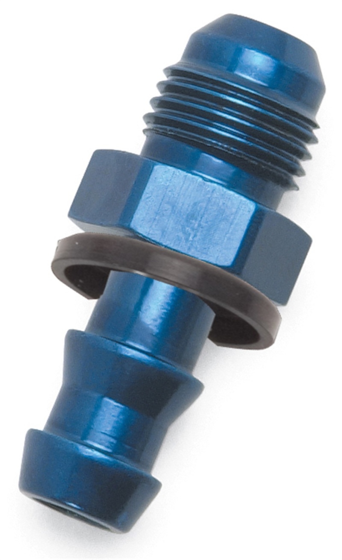 Picture of 8AN To 1/2" Barb To Male An Blue Finish