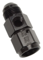 Picture of 6AN Fuel Pressure Takeoff Adapter, 1/8" NPT Side Port With Black Finish