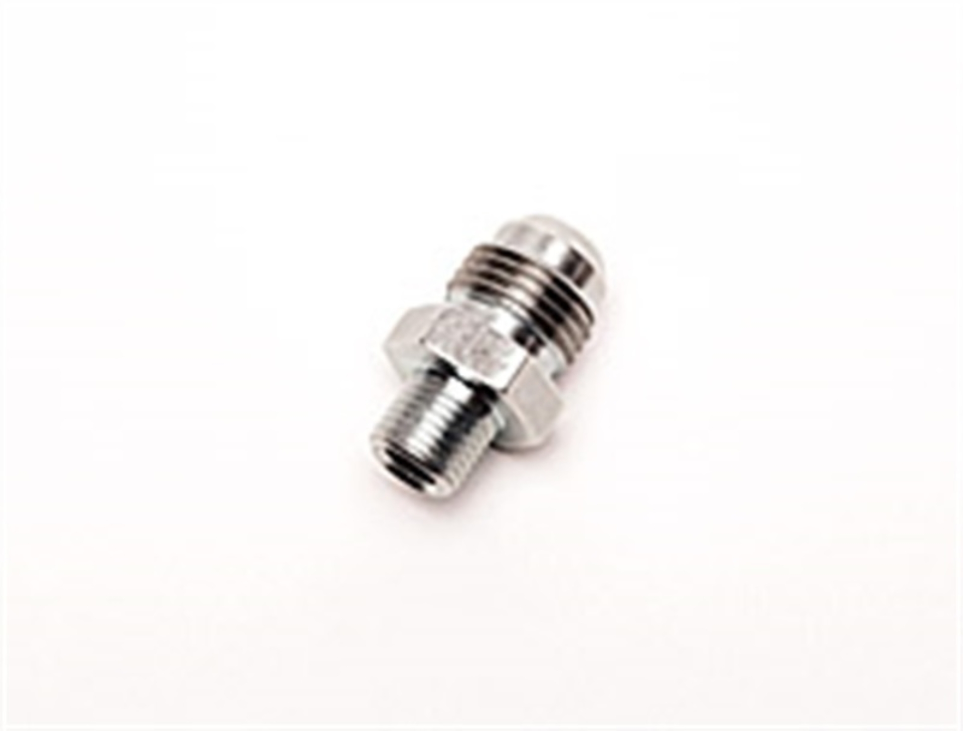Picture of 6AN Male to M10 x 1.0" Metric Steel Adapter & Crush Washers For Edelbrock #3594