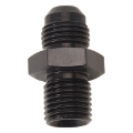 Picture of 6AN Flare To 14mm X 1.5 Metric Adapter Fitting With Black Finish