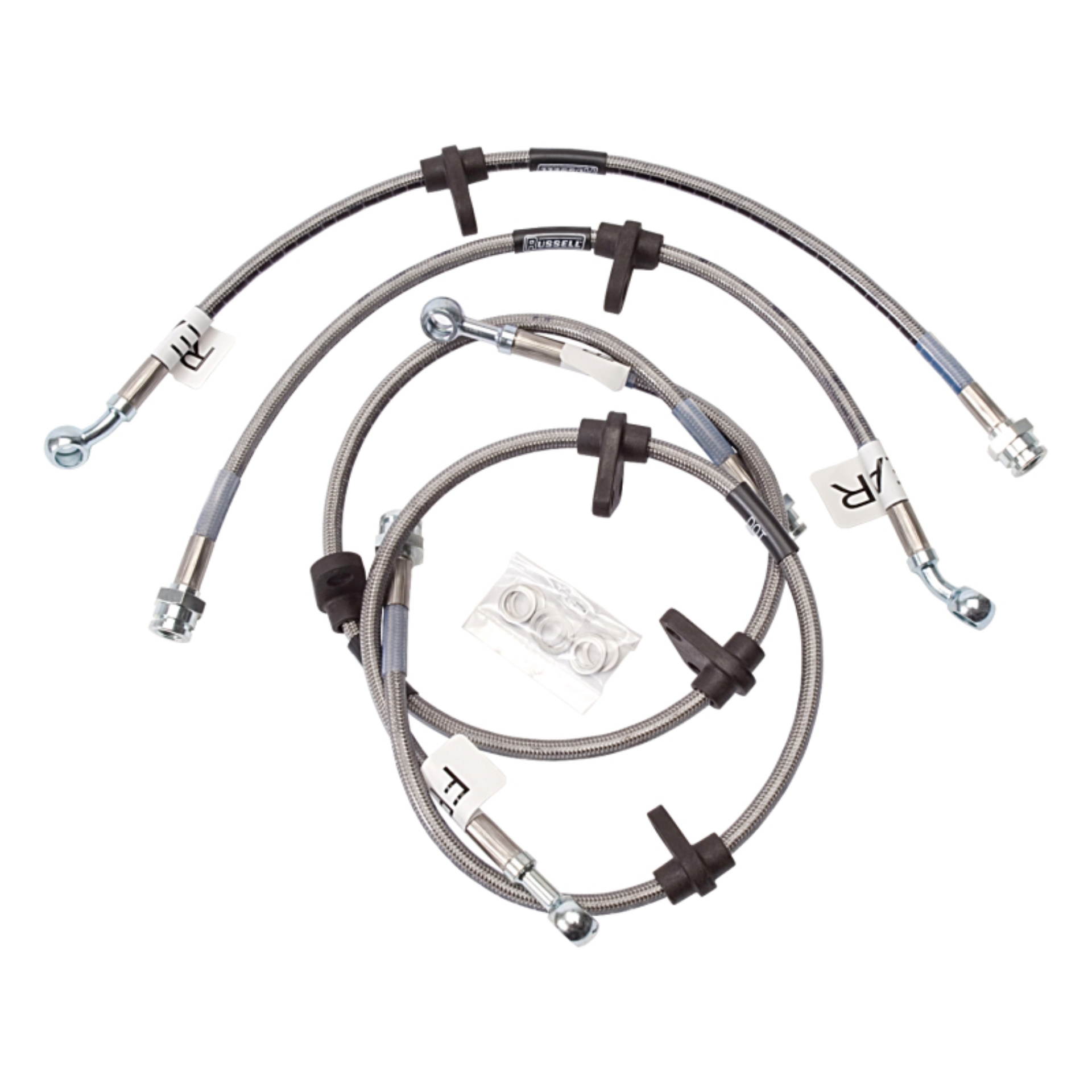 Picture of 1992-95 Honda Civic With Rear Disc No ABS (Front Disc, Rear Disc) 4 Lines