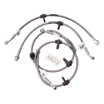 Picture of 1992-95 Honda Civic With Rear Disc No ABS (Front Disc, Rear Disc) 4 Lines