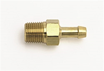 Picture of 1/8 NPT X 3/16" Hose Edelbrock Manifold Brass Fitting
