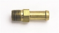 Picture of 1/8 NPT X 8mm (5/16") Hose Single Barb Edelbrock Manifold Brass Fitting
