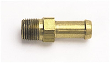 Picture of 1/8 NPT X 8mm (5/16") Hose Single Barb Edelbrock Manifold Brass Fitting