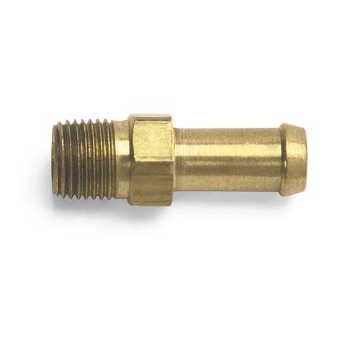 Picture of 1/4 NPT X 9mm Hose Single Barb Manifold Brass Adapter Fitting
