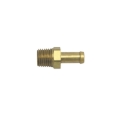 Picture of 1/4 NPT X 8mm (5/16") Hose Single Barb Edelbrock Manifold Brass Fitting