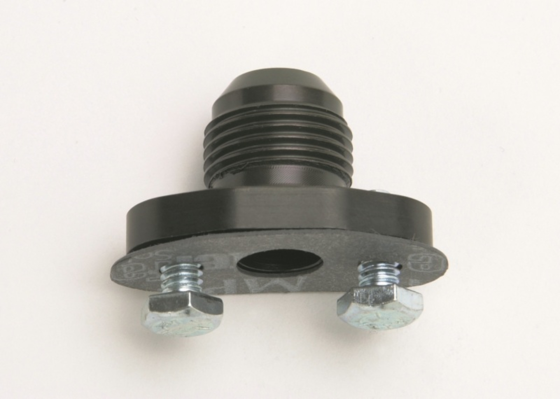 Picture of 10AN Male Oil Pan Flange With Gaskets & Bolts Universal Turbo Adapter Fitting