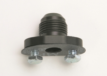 Picture of 10AN Male Oil Pan Flange With Gaskets & Bolts Universal Turbo Adapter Fitting