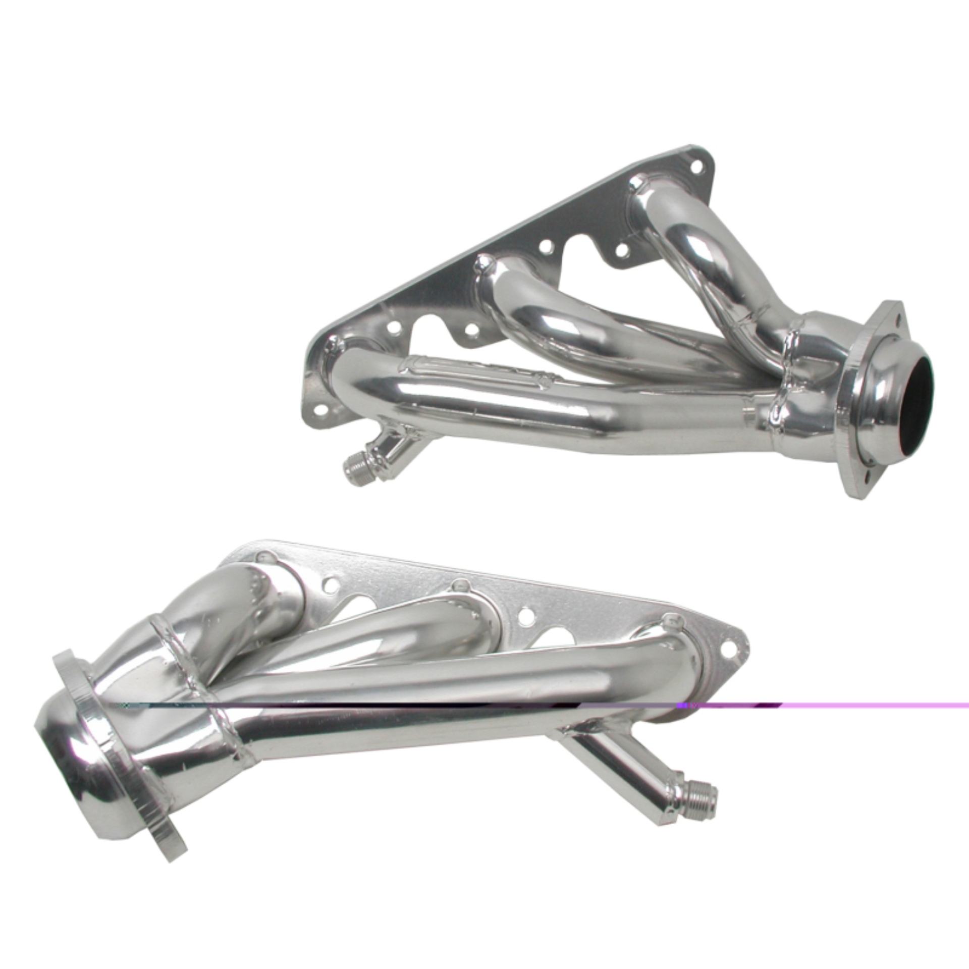 Picture of BBK 99-04 Mustang V6 Shorty Tuned Length Exhaust Headers - 1-5/8 Silver Ceramic